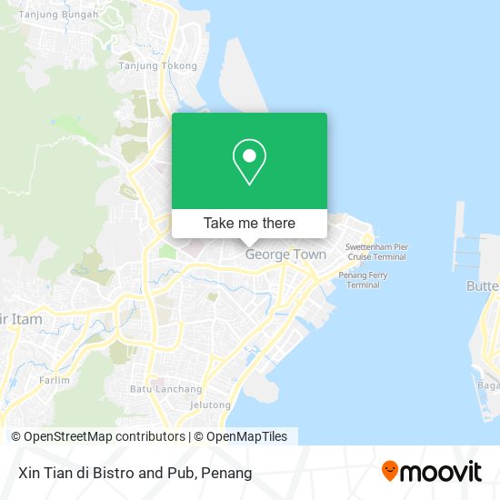 Peta Xin Tian di Bistro and Pub