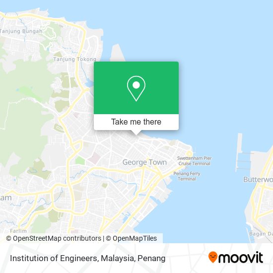 Institution of Engineers, Malaysia map