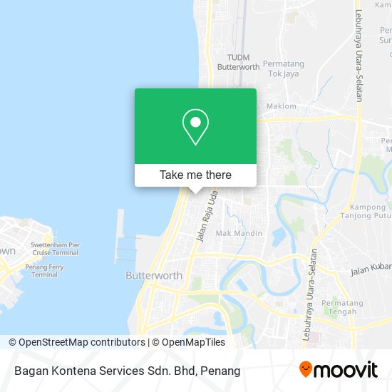 Bagan Kontena Services Sdn. Bhd map