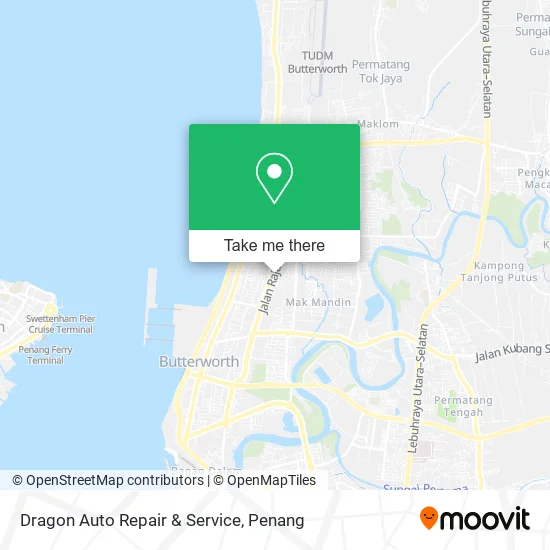 Dragon Auto Repair & Service map