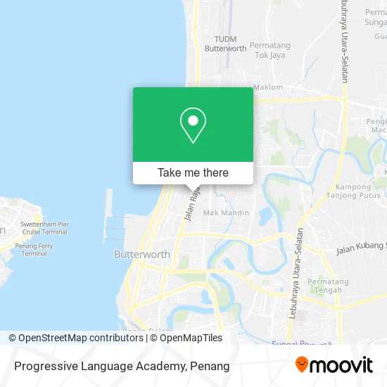 Progressive Language Academy map