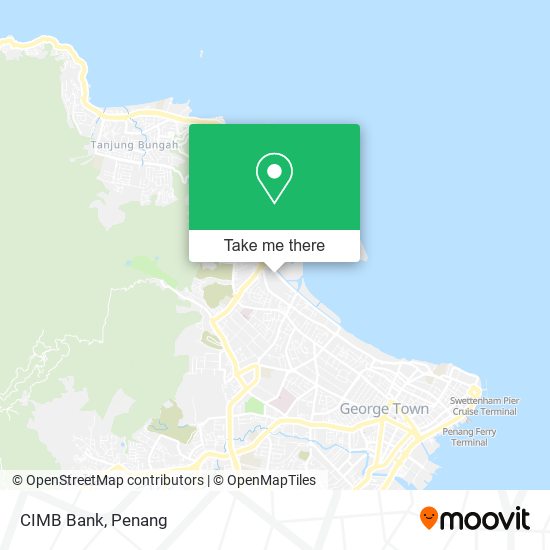 CIMB Bank map