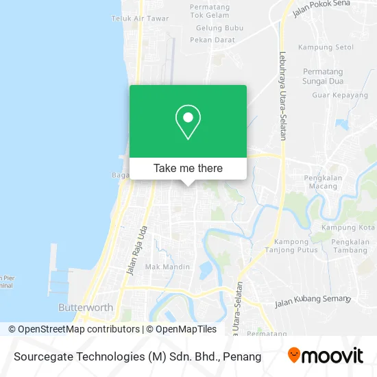 Sourcegate Technologies (M) Sdn. Bhd. map