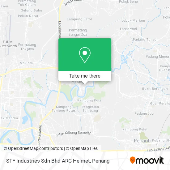 STF Industries Sdn Bhd ARC Helmet map