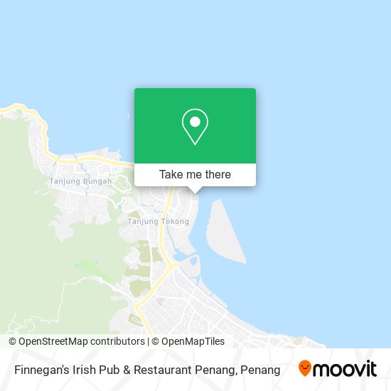 Finnegan's Irish Pub & Restaurant Penang map