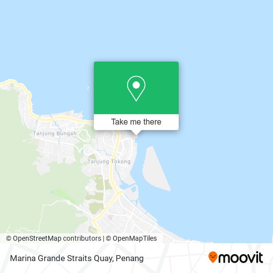 Marina Grande Straits Quay map