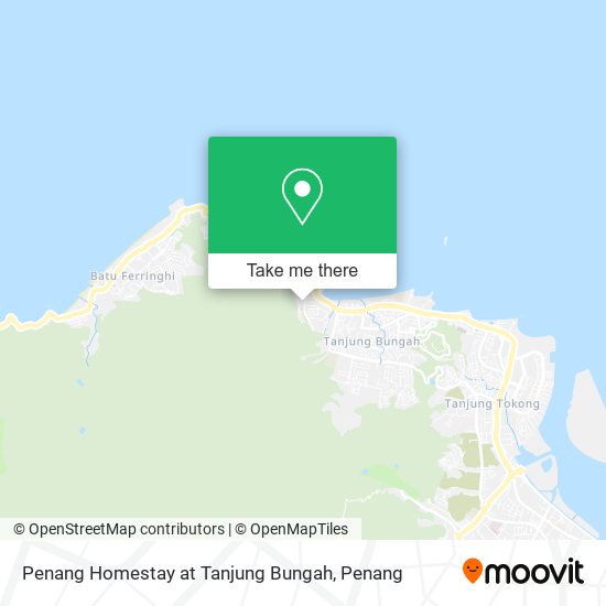 Penang Homestay at Tanjung Bungah map