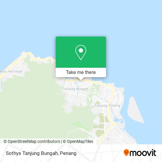 Peta Sothys Tanjung Bungah