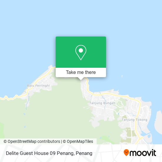 Delite Guest House 09 Penang map