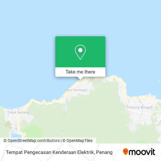 Tempat Pengecasan Kenderaan Elektrik map