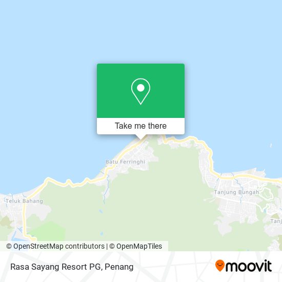 Peta Rasa Sayang Resort PG