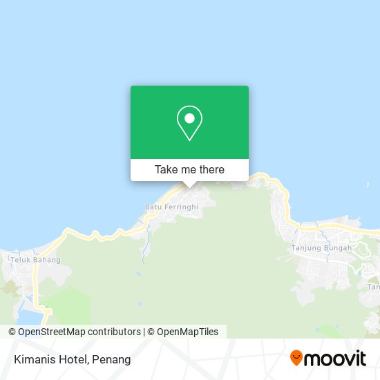 Kimanis Hotel map