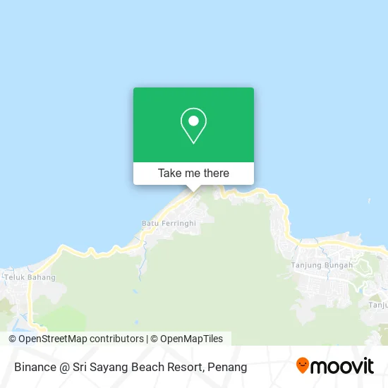 Binance @ Sri Sayang Beach Resort map