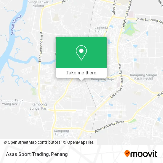 Asas Sport Trading map