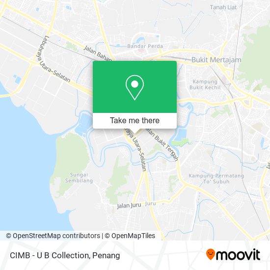 CIMB - U B Collection map