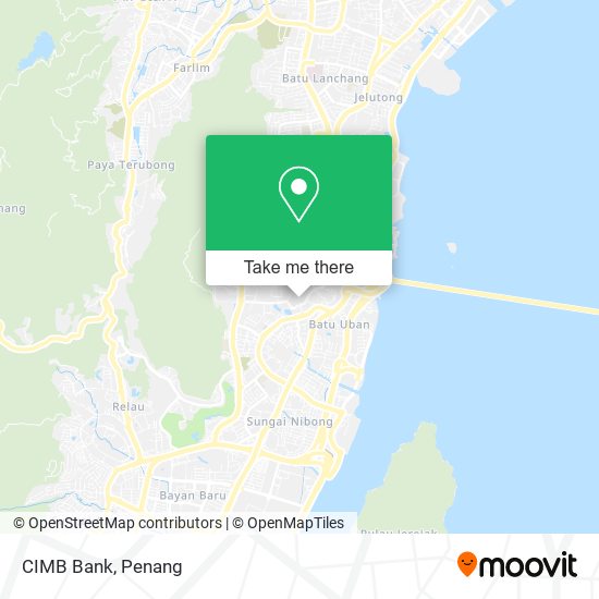 CIMB Bank map