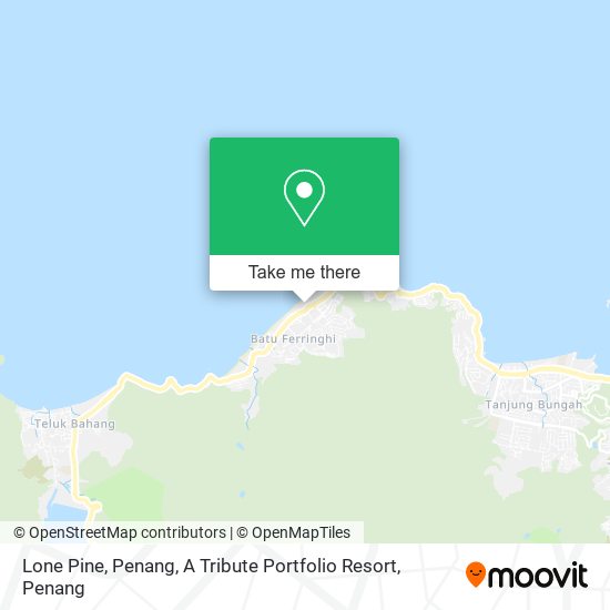 Lone Pine, Penang, A Tribute Portfolio Resort map