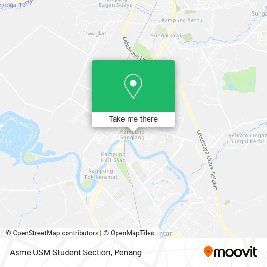 Asme USM Student Section map