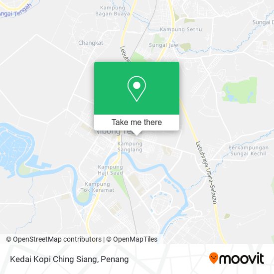 Kedai Kopi Ching Siang map