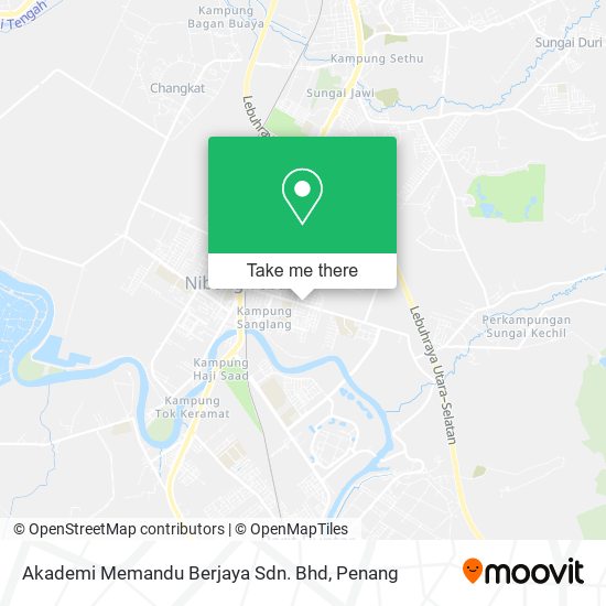 Akademi Memandu Berjaya Sdn. Bhd map