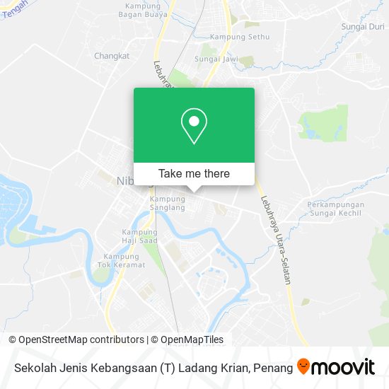 Sekolah Jenis Kebangsaan (T) Ladang Krian map