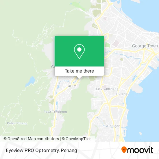Eyeview PRO Optometry map