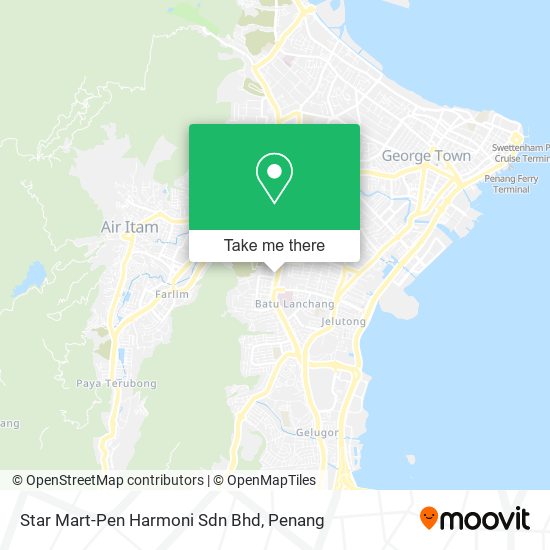 Star Mart-Pen Harmoni Sdn Bhd map
