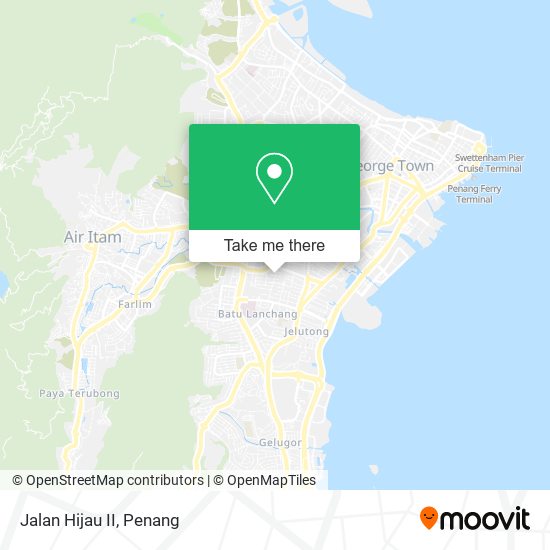 Jalan Hijau II map