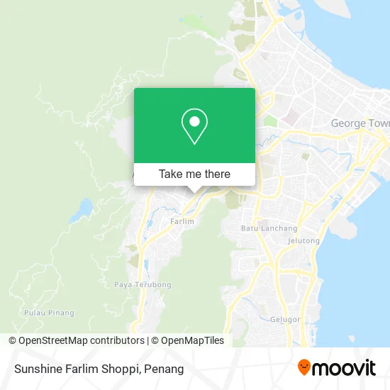 Sunshine Farlim Shoppi map