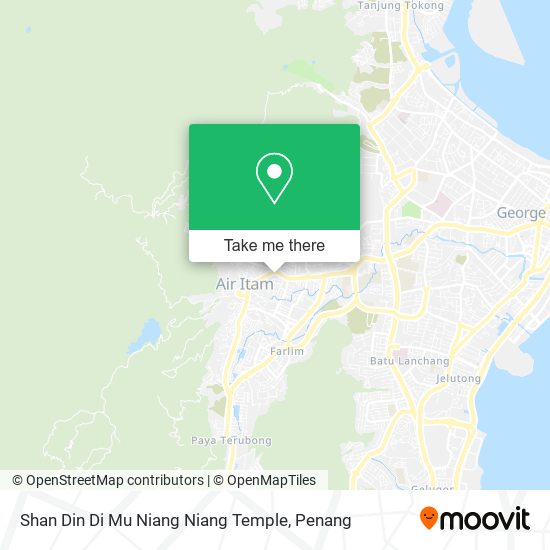 Peta Shan Din Di Mu Niang Niang Temple