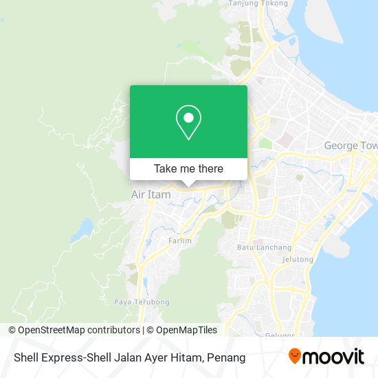 Shell Express-Shell Jalan Ayer Hitam map