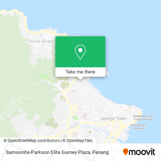 Samsonite-Parkson Elite Gurney Plaza map