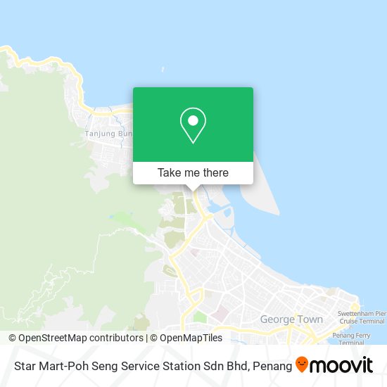 Peta Star Mart-Poh Seng Service Station Sdn Bhd