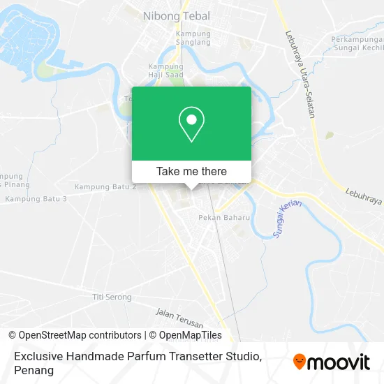 Exclusive Handmade Parfum Transetter Studio map