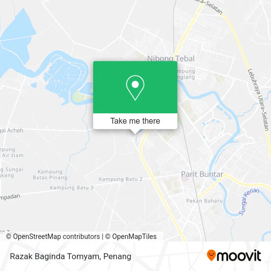 Razak Baginda Tomyam map