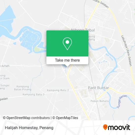 Halijah Homestay map