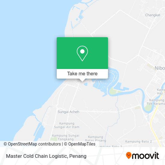 Master Cold Chain Logistic map
