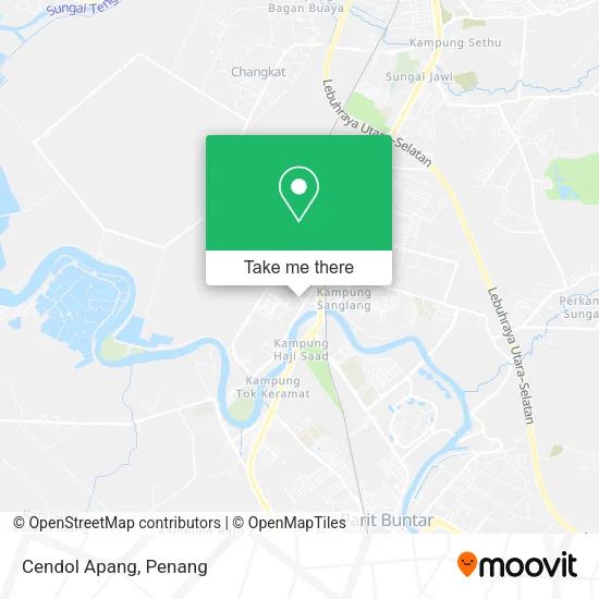 Peta Cendol Apang