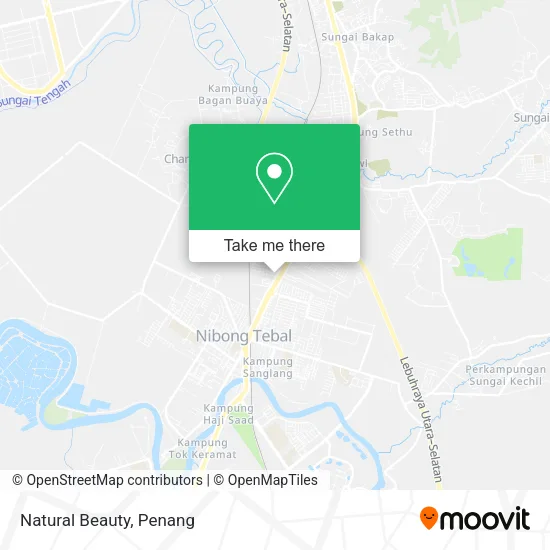 Natural Beauty map
