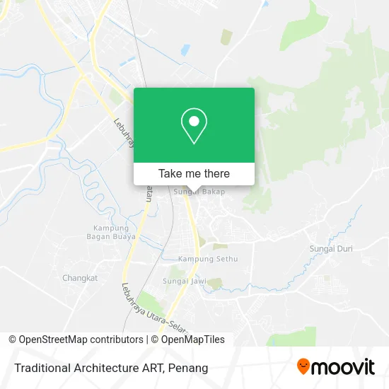 Traditional Architecture ART map