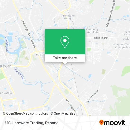 MS Hardware Trading map