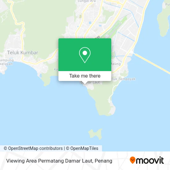 Viewing Area Permatang Damar Laut map