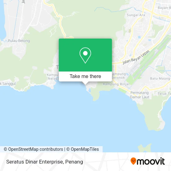 Seratus Dinar Enterprise map