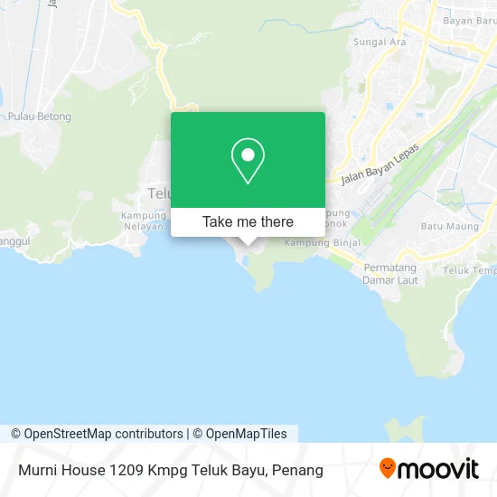 Murni House 1209 Kmpg Teluk Bayu map