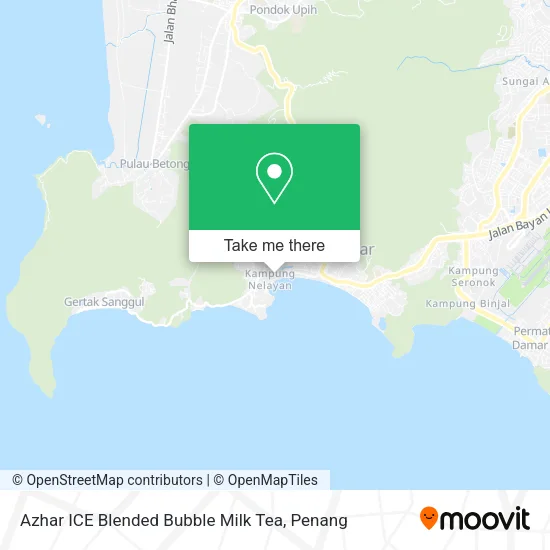 Azhar ICE Blended Bubble Milk Tea map