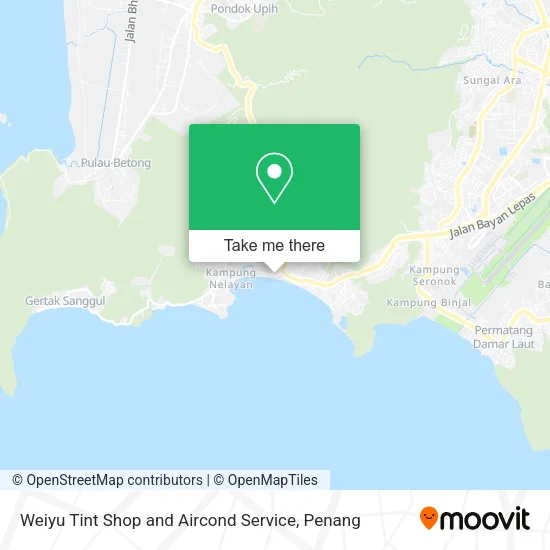 Weiyu Tint Shop and Aircond Service map