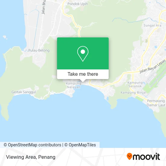 Viewing Area map