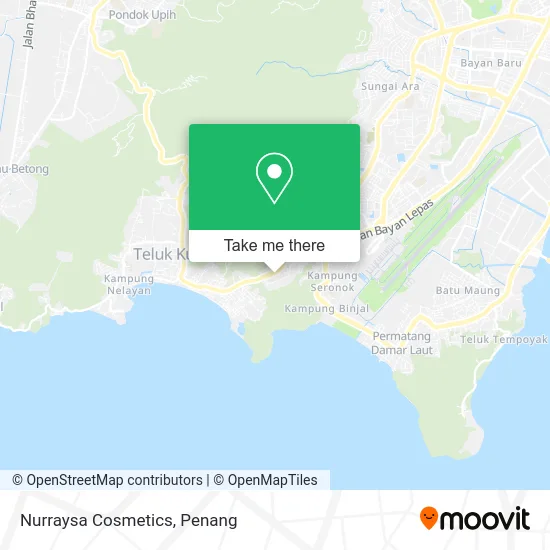 Nurraysa Cosmetics map