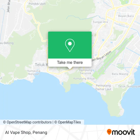 Al Vape Shop map