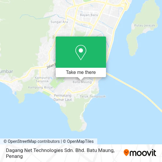 Dagang Net Technologies Sdn. Bhd. Batu Maung map